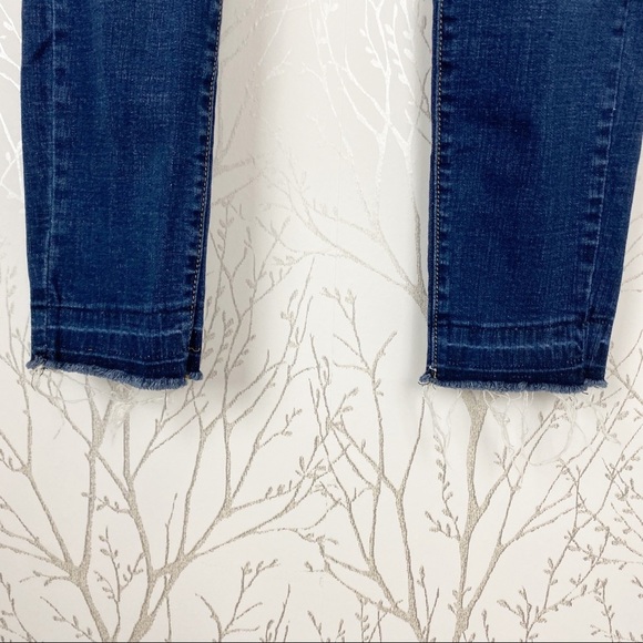 HARPER Distressed Released Hem Stretch Skinny Jean Destroyed - Picture 6 of 14